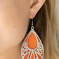 Loud and Proud - Orange Earring