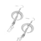 Lounging Laurel - White Earring