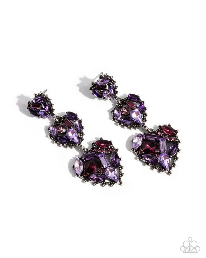 Lovable Lure - Purple Earring