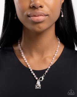 Love Match - Pink Necklace