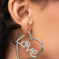 Lovely Cadence - White Earring