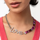 Lovely Contrast - Multi Necklace