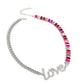 Lovely Contrast - Multi Necklace