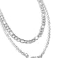Lovely Layers - White Necklace