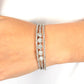 Lucid Layers - White Bracelet
