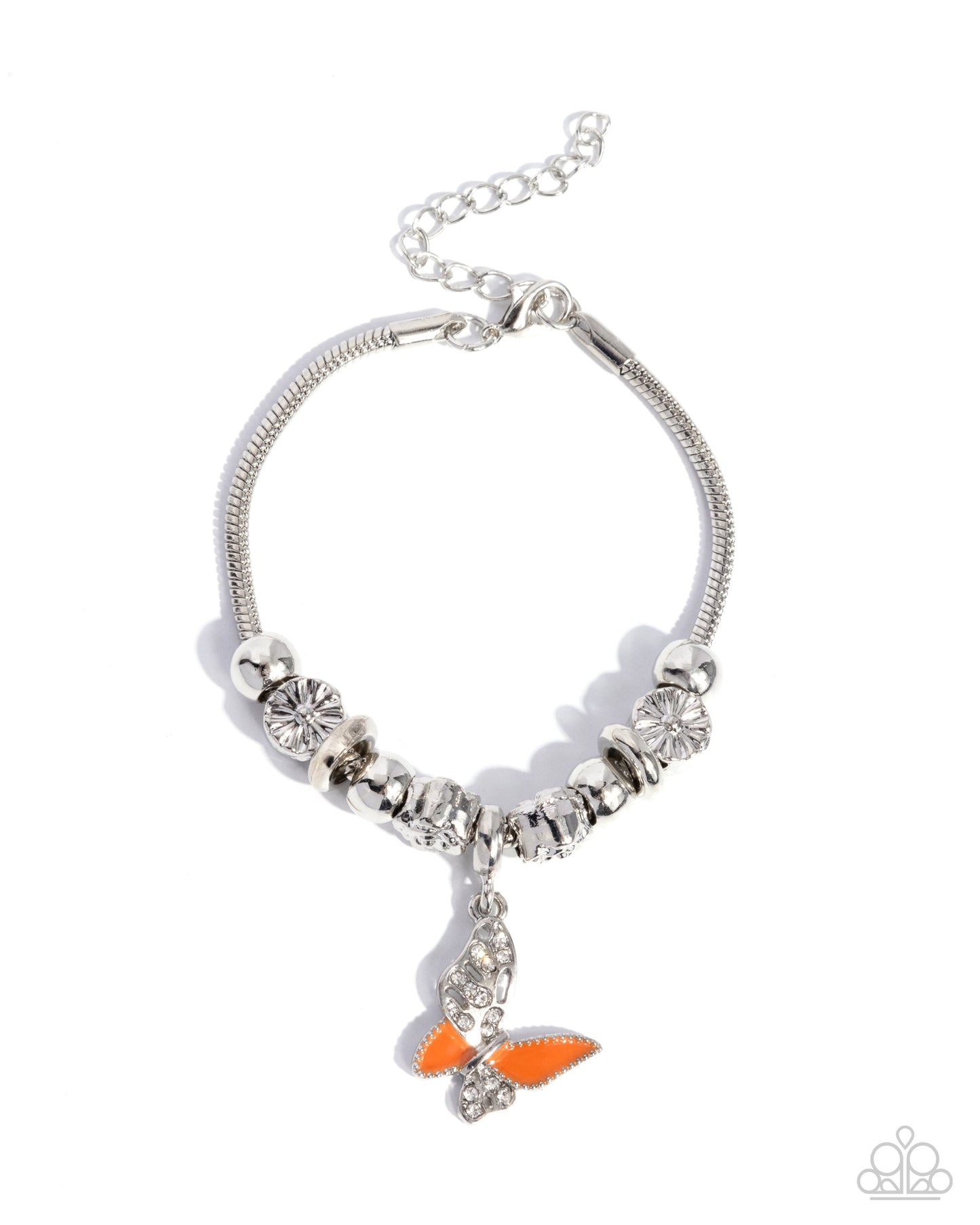 Luminescent Landing - Orange Bracelet