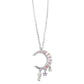Lunar Landmark - Pink Necklace