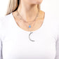 Lunar Landslide - Blue Necklace