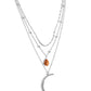 Lunar Landslide - Brown Necklace