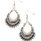 Lunar Luxury - Black Earring