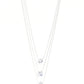Lustrous Layers - White Necklace