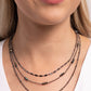 Luxe Layers - Black Necklace