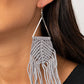 Macrame Jungle - Silver Earring