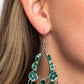 Majestic Masquerade - Green Earring