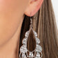 Majestic Masquerade - White Earring