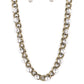 Major Moxie - Brass Necklace
