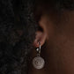 Mandala Maiden - Silver Earring