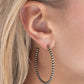 Manufactured Monochromatic - Brass Earring