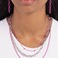 Mardi Gras Mayhem - Pink Necklace
