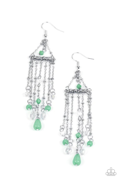 Marina Breeze - Green Earring