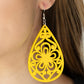 Marine Eden - Yellow Earring