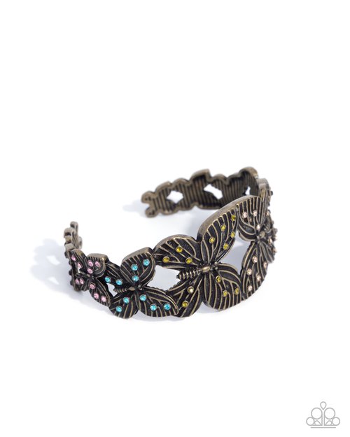 Mariposa Makeover - Brass Bracelet