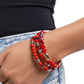 Material WHIRL - Red Bracelet