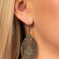 Meadow Magic - Brass Earring