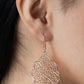 Meadow Mosaic - Rose Gold Earring