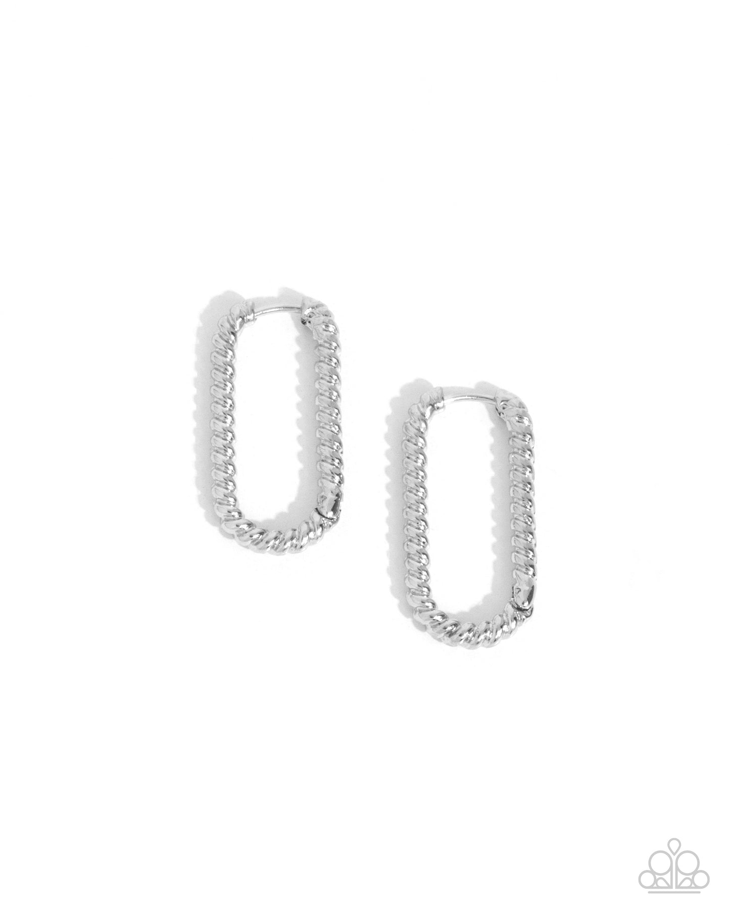 Meandering Moment - Silver Earring