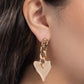 Mechanic Match - Gold Earring