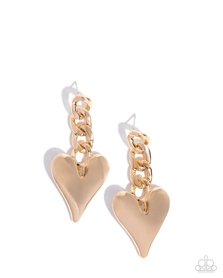 Mechanic Match - Gold Earring