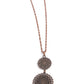 Meet Me At The Garden Gate - Copper Necklace