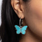 Melodic Mariposa - Blue Earring