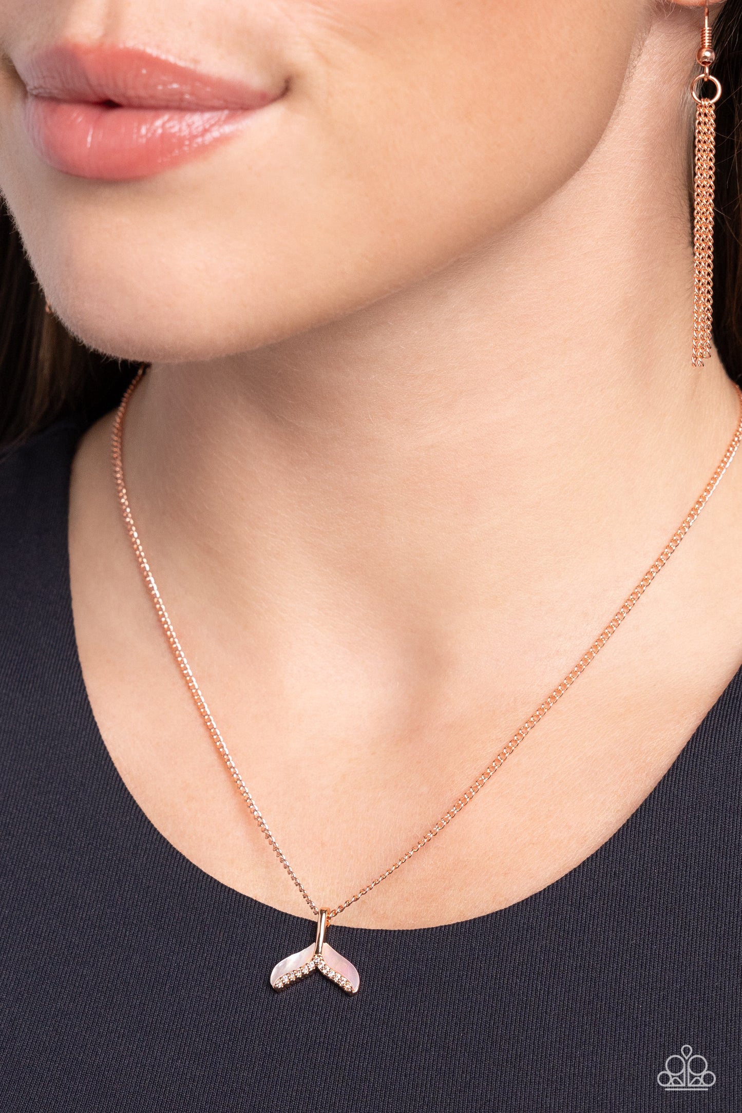 Mermaid Masterpiece - Copper Necklace