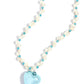 Mermaid Model - Blue Necklace