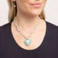 Mermaid Model - Blue Necklace
