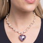 Mermaid Model - Purple Necklace