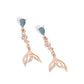 Mermaid Motivation - Copper Earring