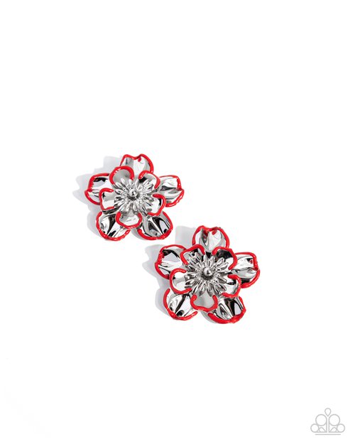 Merry Model - Red Earring