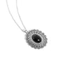 Mesa Medallion - Black Necklace
