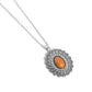 Mesa Medallion - Brown Necklace