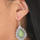 Mesa Mustang - Green Earring