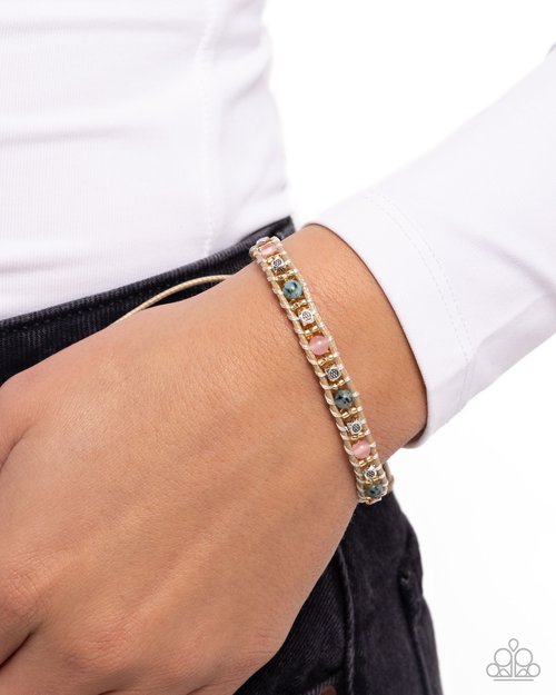 Mesmerizing Motif - Pink Bracelet
