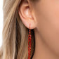 Metallic Movement - Red Necklace