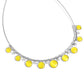 Meticulous Majesty - Yellow Necklace