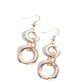 Metro Machinery - Rose Gold Earring
