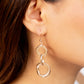 Metro Machinery - Rose Gold Earring