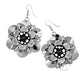 Midnight Garden - Black Earring