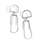 Minimalistic Maven - Silver Earring